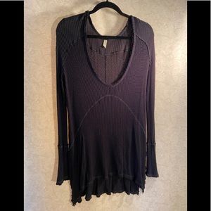 Free people waffle tunic